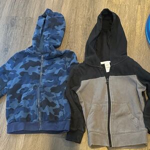 Kids Camouflage and Two-Tone Hoodies